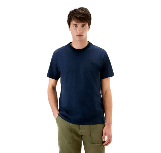 WOOLRICH MAGLIA T SHIRT UOMO WOOLRICH CFWOTE0093MRUT2926 BLU 3989 ORIGINALE PE 2024 Colore Blu,Taglia L