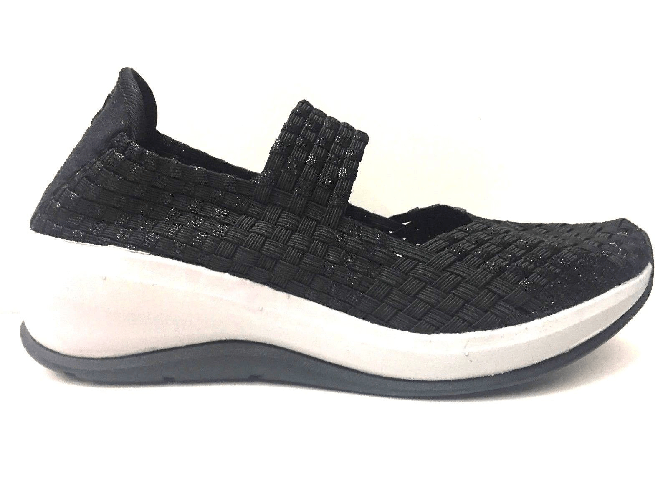 GRUNLAND SCARPE SNEAKERS SANDALO DONNA GRUNLAND ORIGINAL TECA – SC2715 P/E SHOES NEW Colore Nero,Taglia 37