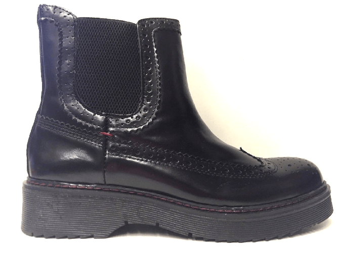 WRANGLER SCARPE STIVALI STIVALE DONNA WRANGLER ORIGINAL WL162595 RIVA CHELSEA CUOIO A/I Colore 62 – BLACK,Taglia 38