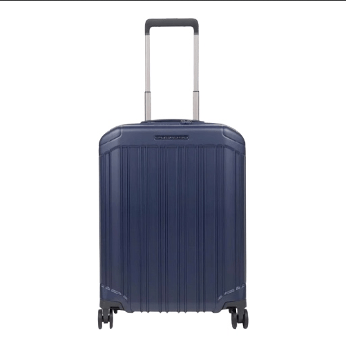 PIQUADRO VALIGIA TROLLEY CABINA VALIGIE UOMO PIQUADRO BV4425PQL BLU ORIGINALE PE 2024 Colore Blu,Taglia Unica