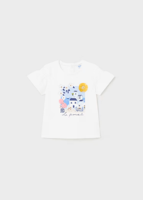 MAYORAL MAGLIA T SHIRT NEONATA MAYORAL 01011 1011 COTONE 17 BIANCO ORIGINALE PE 2024 Colore Bianco,Taglia 24 mesi