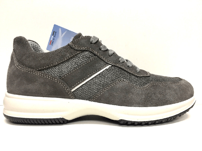 IMAC SCARPE CASUAL UOMO IMAC ORIGINAL 133826 PELLE SCAMOSCIATA SHOES LEATHER P/E 2017 Colore ASFALTO/GRIGIO,Taglia 41