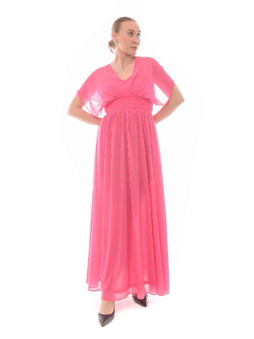 EMME MARELLA ABITO VESTITO CERIMONIA DONNA EMME MARELLA AMAL 24152211422 004 ORIGINAL PE 2024 Colore Rosa,Taglia IT 40