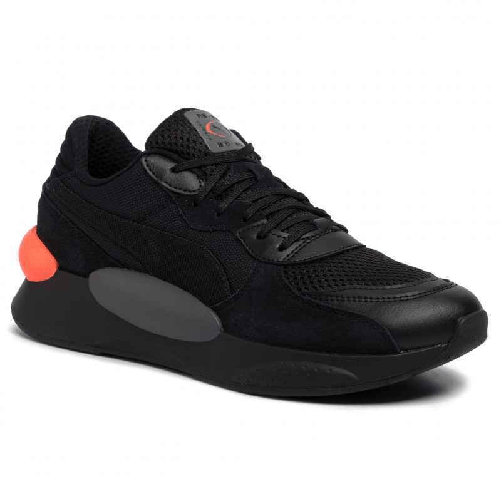PUMA SCARPE SNEAKERS PUMA UOMO RS 9 8 COSMIC 370367 02 PELLE ORIGINAL AI 2020 NEW Colore Nero,Taglia 40