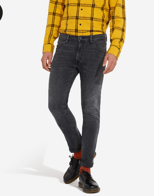 WRANGLER PANTALONE JEASN UOMO WRANGLER W18SU360J LARSTON COTONE GRIGIO ORIGINALE AI Colore Grigio,Taglia US 30 / 32