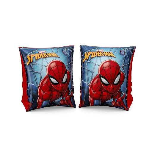 TrAdE Shop Traesio Braccioli Gonfiabili Stampa Spiderman 23x15cm Mare Piscina Estate Per Bambini 019943 -