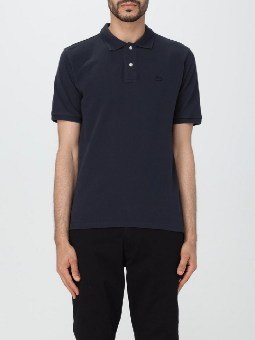 WOOLRICH MAGLIA POLO T SHIRT UOMO WOOLRICH CFWOPO0062MRUT2555 BLU 3989 ORIGINALE PE 2024 Colore Blu,Taglia XXL