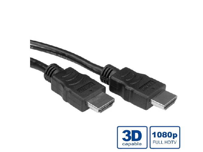 Cavo Hdmi+Ethernet 4K 2Mt M/M Bk 3840X2160 @30Hz