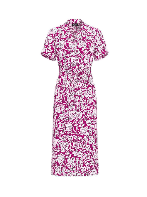 EMME MARELLA ABITO VESTITO DONNA EMME MARELLA TITTY 24152213822 005 FUCSIA ORIGINAL PE 2024 Colore Rosa,Taglia IT 46