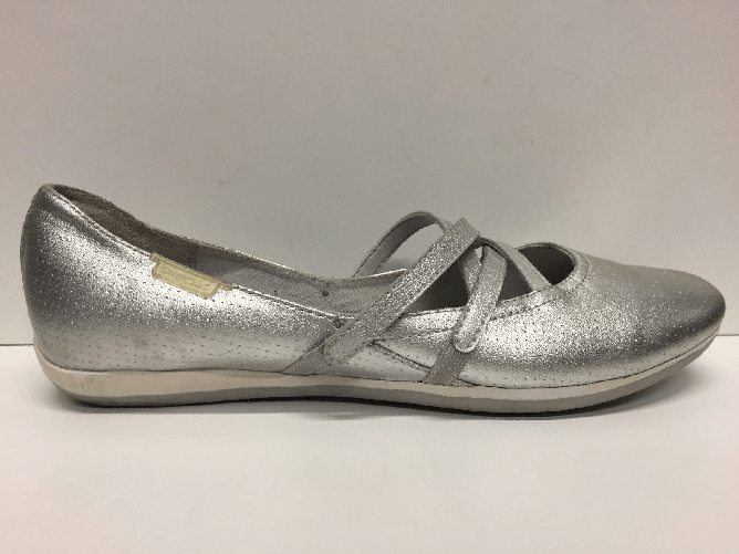 GEOX SCARPE SANDALO SABOT BALLERINA DONNA GEOX ORIGINAL ARGE D42W3B SILVER PE NEW Colore Argento,Taglia 37