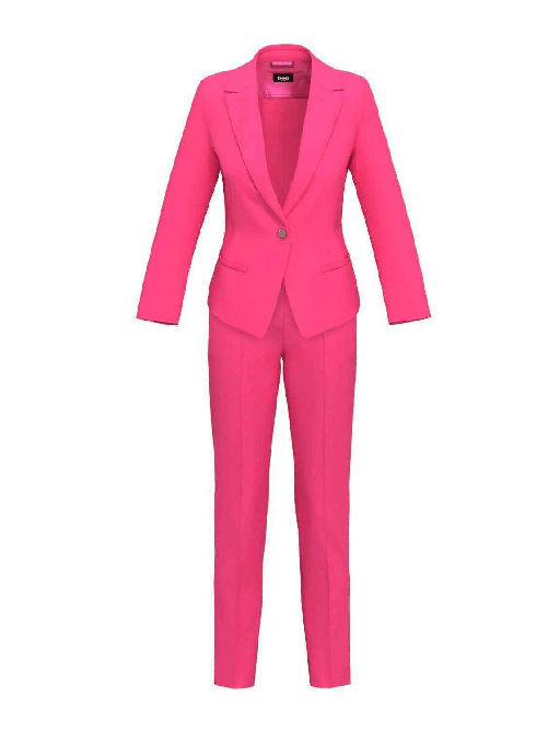 EMME MARELLA COMPLETO TAILLEUR DONNA EMME MARELLA ADAGIO 24150910222 003 FUCSIA ORIGINAL 2024 Colore Rosa,Taglia IT 44