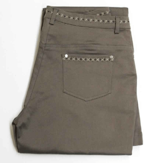 DIANA GALLESI PANTALONE DONNA DIANA GALLESI C1 DINAMICO P392R05214 32 COTONE ORIGINALE AI NEW Colore Marrone,Taglia IT 46