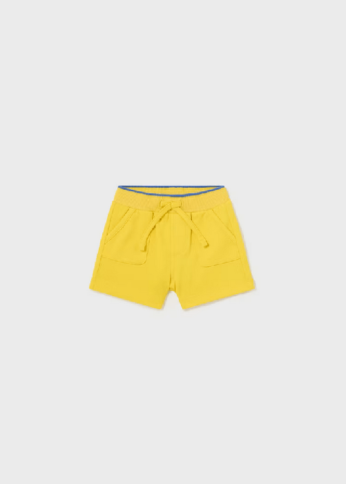 MAYORAL BERMUDA SHORT NEONATO MAYORAL 01214 1214 COTONE 46 GIALLO ORIGINALE PE 2024 Colore Giallo,Taglia 2 / 4 mesi