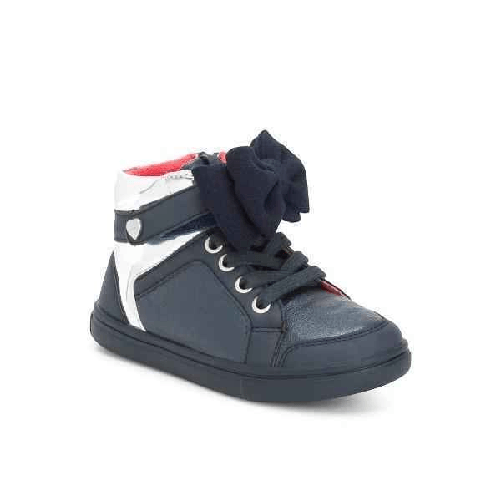 MAYORAL SCARPE SNEAKERS BAMBINA MAYORAL 46645 BOTIN PELLE 34 ORIGINALE AI NEW Taglia 33,Colore Blu