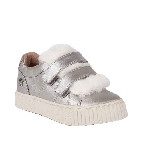 MAYORAL SCARPE SNEAKERS BAMBINA NEONATA MAYORAL 44865 23 PELLE PELO ORIGINALE AI NEW Taglia 30,Colore Argento