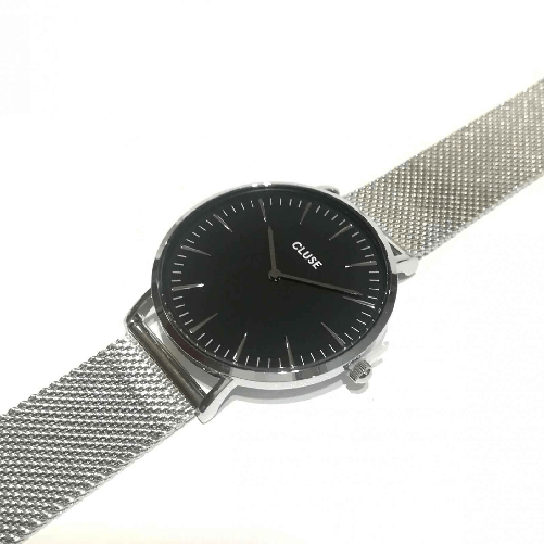 CLUSE OROLOGIO TEMPO DONNA CLUSE CL18106 LA BOHEME ACCIAIO 38 NERO QUARZO ORIGINALE Colore Nero,Taglia Unica