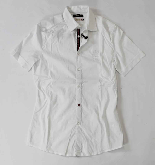 DATCH CAMICIA CAMICIE UOMO DATCH PREPPY C7W6425 101 COTONE ORIGINALE PE NEW Colore Bianco,Taglia S