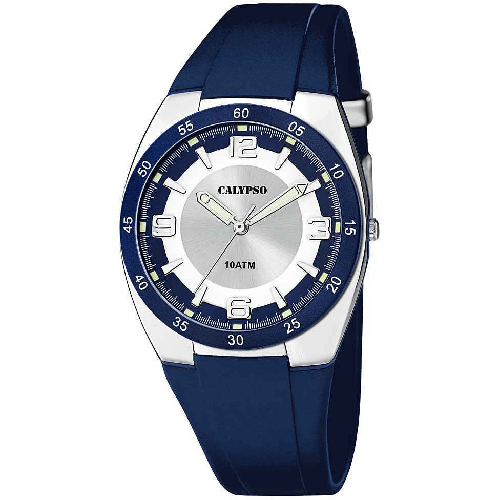 CALYPSO OROLOGIO UOMO CALYPSO K5753 2 TEMPO 39 GRIGIO ORIGINALE NUOVO Colore Grigio,Taglia Unica