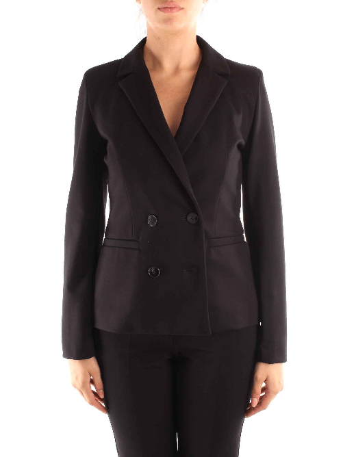 EMME MARELLA GIACCA DONNA EMME MARELLA ZENOBIA 59160908 002 ORIGINALE AI 2021 Colore Nero,Taglia M