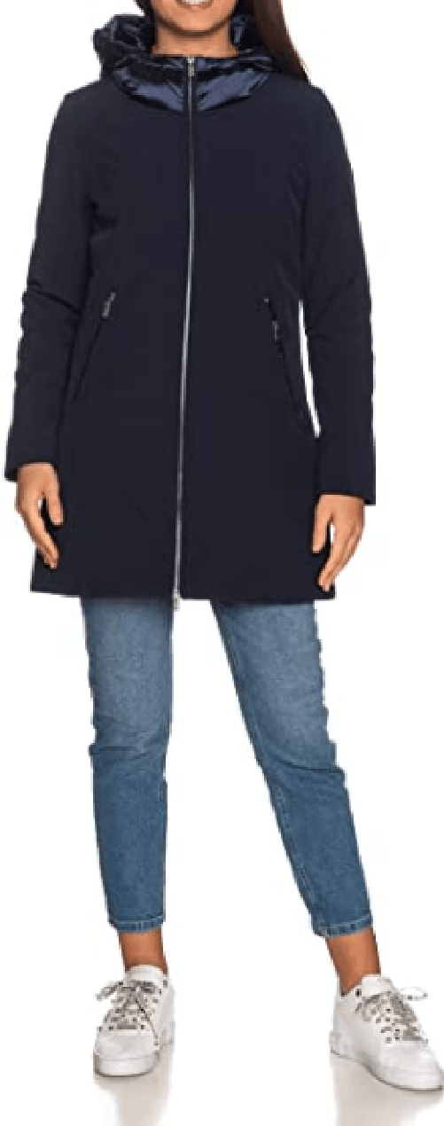 CIESSE PIUMINI GIUBBINO DONNA CIESSE PIUMINI MIRE 204CPWC32417 P0125D BLU ORIGINALE AI Colore Blu,Taglia IT 46