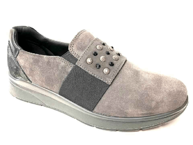 IMAC SCARPE CASUAL SNEAKERS DONNA IMAC 163723 406661 7104 PELLE 018 ORIGINAL AI 2021 Colore Grigio,Taglia 35
