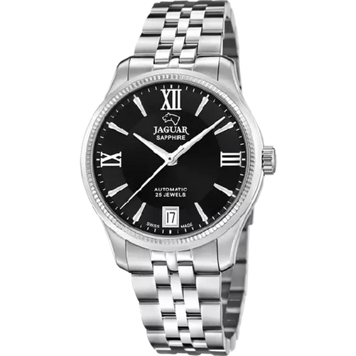 JAGUAR OROLOGIO TEMPO AUTOMATICO DONNA JAGUAR J1000 2 34 ACCIAIO NERO ORIGINALE AI 2024 Colore Nero,Taglia Unica