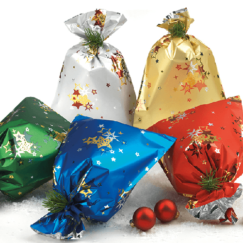 Senza marca BUSTE REGALO IN PPL A SACCO 25x40 ANTARES (100PZ)