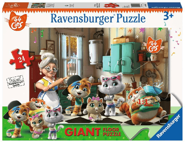 Senza marca Puzzle 24 giant Pavimento 44 Gatti B - 03004 0