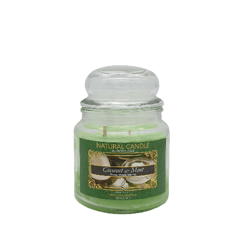Nature Candle NATURE CANDLE TUTTI I FRUTTI - CANDELA 380g COCONUT & MINT