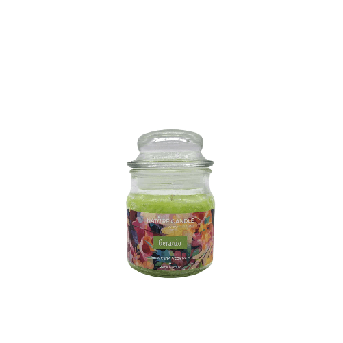 Nature Candle NATURE CANDLE PETALI - CANDELA 90g GERANIO