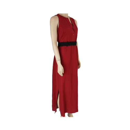 MARELLA ABITO VESTITO CERIMONIA DONNA MARELLA LORENA 32220232 005 ROSSO ESTIVO PE Colore Rosso,Taglia IT 44