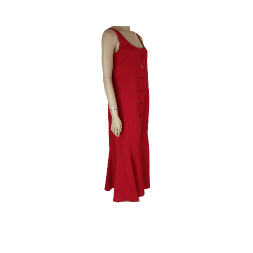 MARELLA ABITO VESTITO CERIMONIA DONNA MARELLA LALLO 32223232 002 ROSSO ESTIVO NUOVO PE Colore Rosso,Taglia IT 44