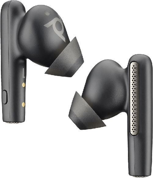 Poly auricolari neri voyager free 60/60+ (2 pezzi)