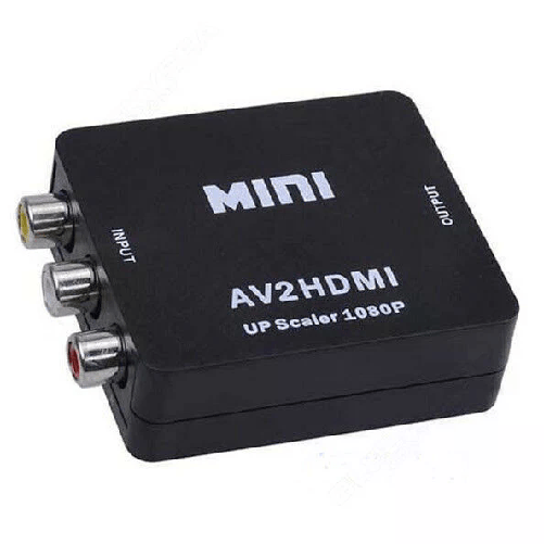Adattatore Convertitore AV RCA a HDMI 1080p | Audio Video Composito a Digitale