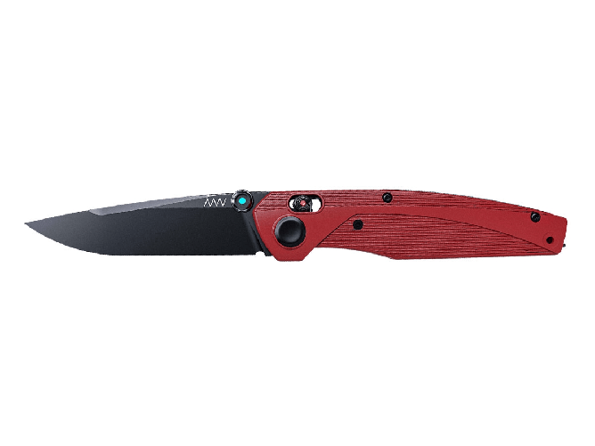 Generica ANV Knives A100 DLC SLEIPNER GRN RED / ALOCK ANVA100-006