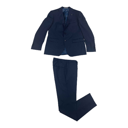 LEBOLE COMPLETO ABITO GIACCA PANTALONE UOMO LEBOLE 603194 LANA 0003 BLU ORIGINALE AI Colore Blu,Taglia IT 50