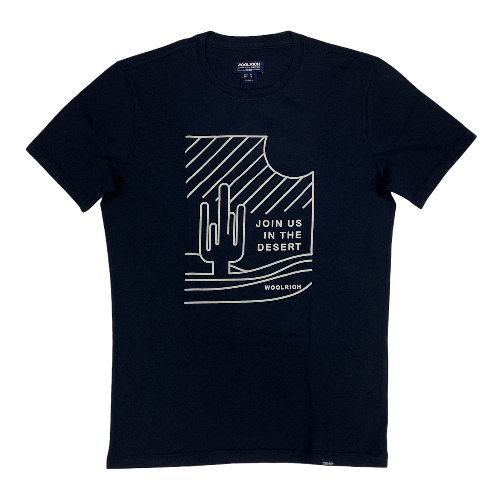 WOOLRICH MAGLIA T SHIRT UOMO WOOLRICH WOTEE1133 JR80 COTONE BLU ORIGINALE PE Colore Blu,Taglia S