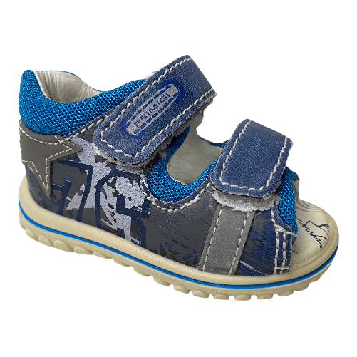 PRIMIGI SCARPE SANDALO SANDALI BAMBINO PRIMIGI 13615 PELLE BLU ORIGINALE PE Colore Blu,Taglia 18