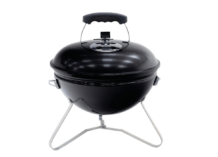 BIANCHERIAWEB Barbeque Esterno A Carbonella Griglia Estate Campeggio In Acciaio Mod Indiana