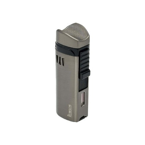 Ronson ACCENDINO TRIPLO JET RONSON MISTRAL GUN METAL