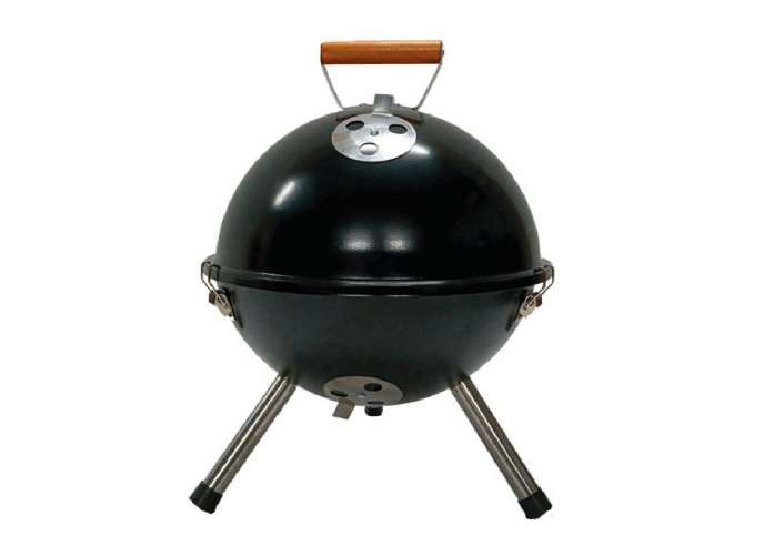 BIANCHERIAWEB Barbeque Esterno A Carbonella Griglia Estate Campeggio In Acciaio Mod Iowa