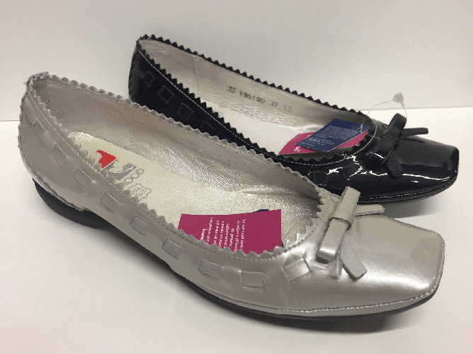 FREEMOOD SCARPE BALLERINA SABOT DONNA FREEMOOD ORIGINAL 33195100 PELLE SHOES LEATHER GIRL Colore Argento,Taglia 39