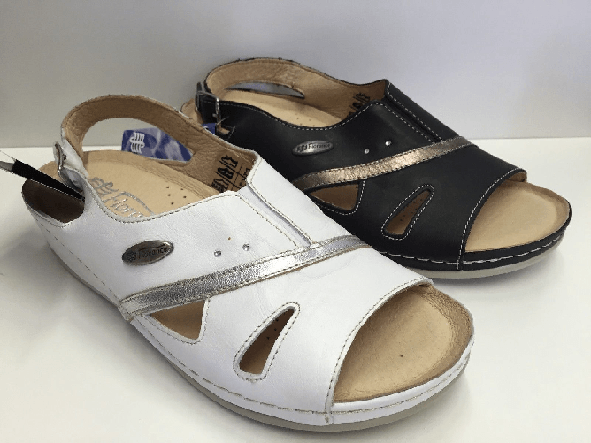 FLORANCE SCARPE SANDALI DONNA FLORANCE ORIGINALI 42045 PELLE SHOES SANDALS WOMAN LEATHER Colore GHIACCIO,Taglia 36