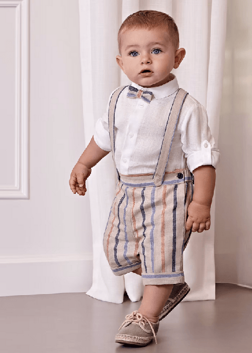 ABEL & LULA by MAYORAL COMPLETO BERMUDA CAMICIA BIMBO ABEL E LULA MAYORAL 5249 4 GRIGIO ORIGINAL PE2024 Colore Grigio,Taglia 24 mesi