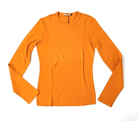 GARR&CO MAGLIA MAGLIE DONNA GARR E CO 26837 545455181214 COTONE 0695 ORIGINALE PE Colore Arancio,Taglia XL