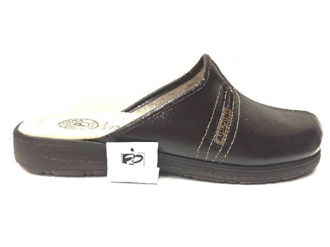 ARIZONA BY PATRIZIA SCARPE CIABATTE CIABATTA PANTOFOLE UOMO ARIZONA 3805 MARRONE ECO PELLE AI NEW Colore Marrone,Taglia 43