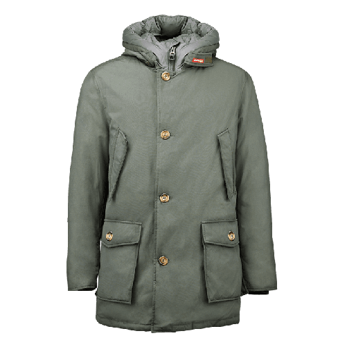 DOUBLE EIGHT GIUBBINO GIACCONE PARKA UOMO DOUBLE EIGHT ORIGINAL DATE8 COTONE AI NUOVO Colore Verde,Taglia XL