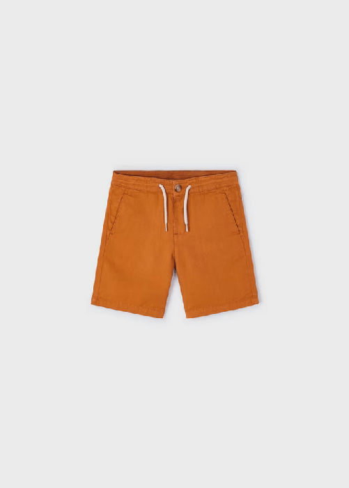 MAYORAL BERMUDA SHORT BIMBO MAYORAL 03249 3249 COTONE 71 ARANCIO ORIGINALE PE 2024 Colore Marrone,Taglia 7 anni