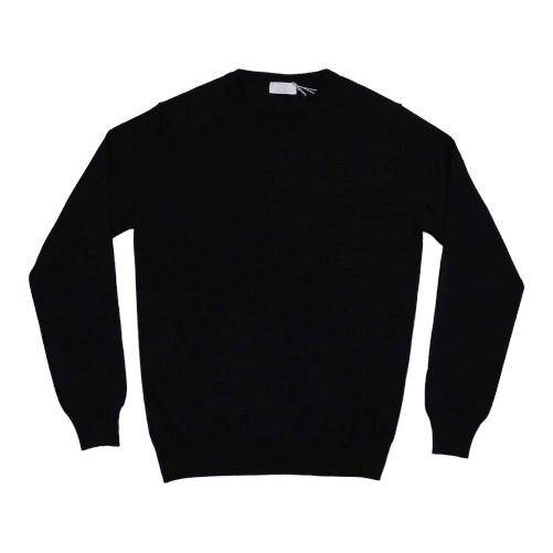 FILIPPO RIBERTI MAGLIA MAGLIONE MAGLIE UOMO FILIPPO RIBERTI FR3000 001 LANA NERO ORIGINAL 2024 Colore Nero,Taglia L
