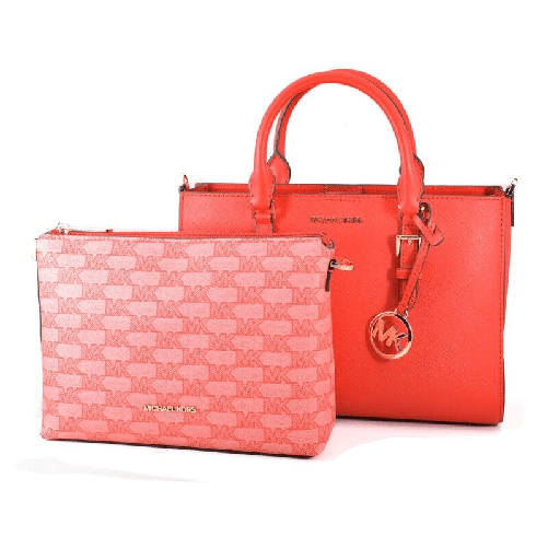 Michael Kors Borsa Donna Michael Kors CHARLOTE Rosso 30 x 20 x 12 cm